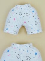 Toddler Baby Boy Clothes Half Sleeve Printed Crewneck T-Shirt Top + Solid Drawstring Pants Set Infant Fall Outfits White - Image 3