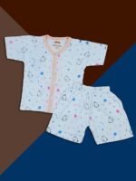 Toddler Baby Boy Clothes Half Sleeve Printed Crewneck T-Shirt Top + Solid Drawstring Pants Set Infant Fall Outfits White - Image 5