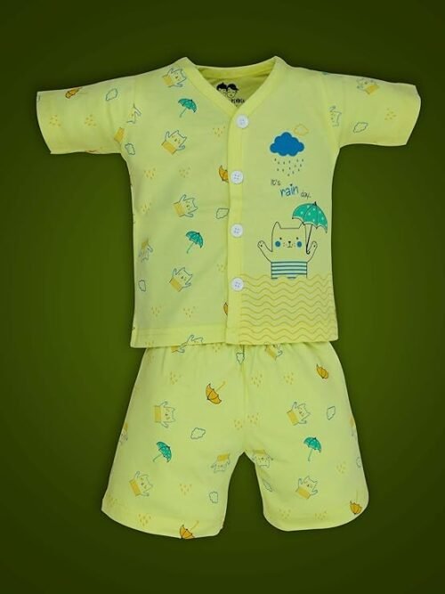 Toddler Baby Boy Clothes Long Sleeve Striped Crewneck T-Shirt Top + Solid Drawstring Pants Set Infant Fall Outfits_Yellow