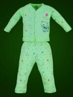 Baby Clothes Set Full Sleeve Jhabla 100% Pure Cotton Top Bottom Set for New Born Baby Night Suit for Baby Boy's & Baby Girl's Sleepsuit Pajama Nightwear Gift Set