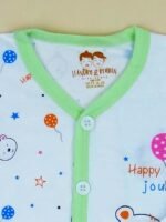 Baby Clothes Set Full Sleeve Jhabla 100% Pure Cotton Top Bottom Set for New Born Baby Night Suit for Baby Boy's & Baby Girl's Sleepsuit Pajama Nightwear Gift Set - Image 5