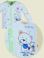 Baby Clothes Set Full Sleeve Jhabla 100% Pure Cotton Top Bottom Set for New Born Baby Night Suit for Baby Boy's & Baby Girl's Sleepsuit Pajama Nightwear Gift Set - Image 3