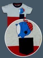 Cotton Half Sleeve T-Shirt With Denim Short PACK OF 2 - Image 12