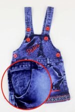 Kids Half Sleeve Denim Dungaree Dress Set PACK OF 2 - Image 7