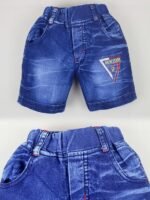 Cotton Round Neck Half Sleeve T-Shirt With Denim Short Clothing Set for Kids Half Pant For Boys Boys Tees Combo - Image 3