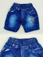 Cotton Round Neck Half Sleeve T-Shirt With Denim Short Clothing Set for Kids Half Pant For Boys Boys Tees Combo - Image 3