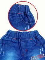Cotton Half Sleeve T-Shirt With Denim Short PACK OF 2 - Image 6