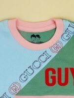 Cotton Half Sleeve T-Shirt With Denim Short PACK OF 2 - Image 9