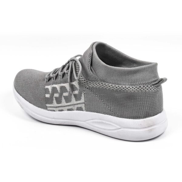 Men's Running Shoes Ultra Lightweight Breathable Walking Shoes Non Slip Athletic Fashion Sneakers Mesh Workout Casual Sports Shoes_Grey - Image 2