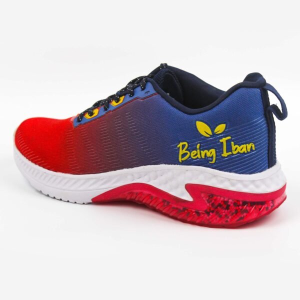 Mens Athletic Running Tennis Shoes Lightweight Sport Gym Jogging Walking Sneakers For Men-Red - Image 3