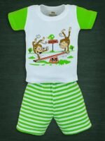 Baby Boy's Cotton Clothing Set Baby's/Cotton Tshirt Pant Set Boy's/Cotton Half Sleeves T-shirt with Pant Set/Child Cotton T-Shirt And Shorts Clothing Set