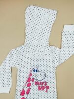 Baby Boys-girls Sleep and Play Pajamas, 100% Cotton One-piece Romper Jumpsuit Snap Buttons Front Pajamas White - Image 4