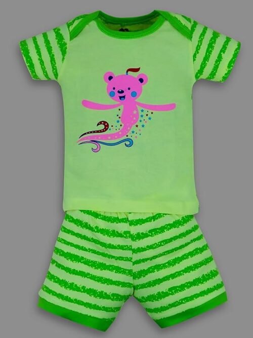 Baby Boy's Cotton Clothing Set Baby's/Cotton Tshirt Pant Set Boy's/Cotton Half Sleeves T-shirt with Pant Set/Child Cotton T-Shirt And Shorts Clothing Set