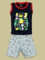 Baby Boy's Cotton Clothing Set Baby's/Cotton Tshirt Pant Set Boy's/Cotton Half Sleeves T-shirt with Pant Set/Child Cotton T-Shirt And Shorts Clothing Set