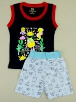 Baby Boy's Cotton Clothing Set Baby's/Cotton Tshirt Pant Set Boy's/Cotton Half Sleeves T-shirt with Pant Set/Child Cotton T-Shirt And Shorts Clothing Set - Image 4