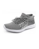Men's Running Shoes Ultra Lightweight Breathable Walking Shoes Non Slip Athletic Fashion Sneakers Mesh Workout Casual Sports Shoes_Grey