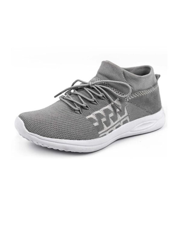 Men's Running Shoes Ultra Lightweight Breathable Walking Shoes Non Slip Athletic Fashion Sneakers Mesh Workout Casual Sports Shoes_Grey - Image 1