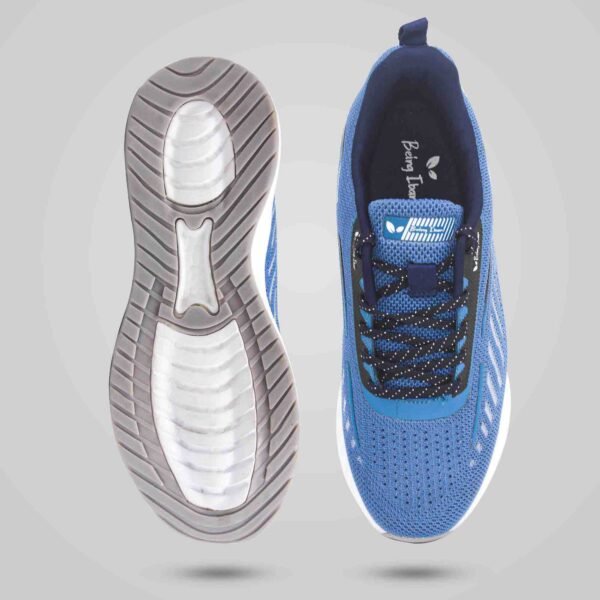 Men's Lightweight Quick Drying Aqua Water Shoes Athletic Sport Walking Shoes For Man_Blue - Image 3