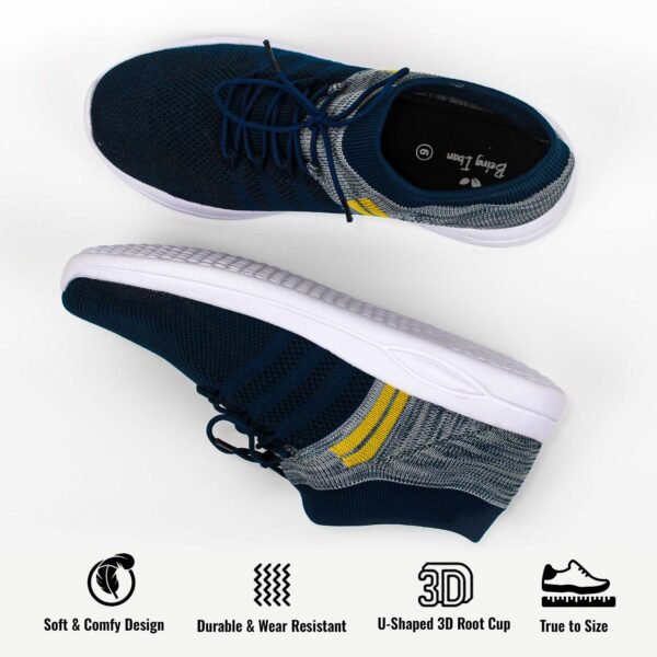 Men's Road Running Tennis Shoes Comfortable Walking Shoes Athletic Workout Gym Cross Trainer Sneakers - Image 5