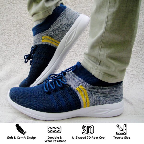 Men's Road Running Tennis Shoes Comfortable Walking Shoes Athletic Workout Gym Cross Trainer Sneakers - Image 4