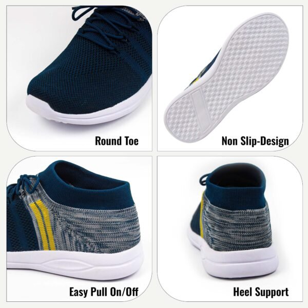 Men's Road Running Tennis Shoes Comfortable Walking Shoes Athletic Workout Gym Cross Trainer Sneakers - Image 6