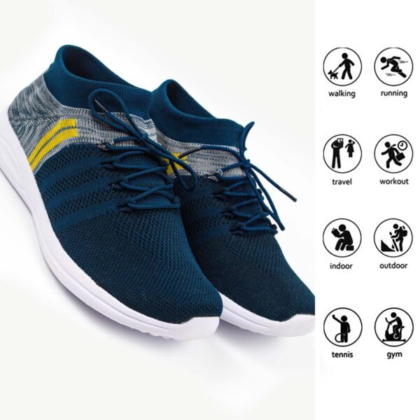 Men's Road Running Tennis Shoes Comfortable Walking Shoes Athletic Workout Gym Cross Trainer Sneakers - Image 7