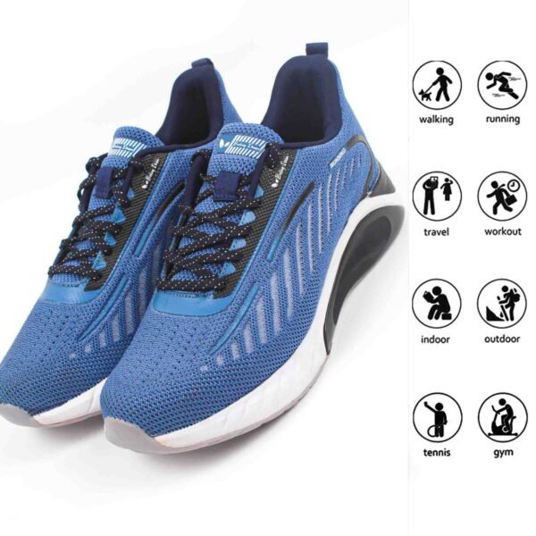 Men's Lightweight Quick Drying Aqua Water Shoes Athletic Sport Walking Shoes For Man_Blue - Image 6