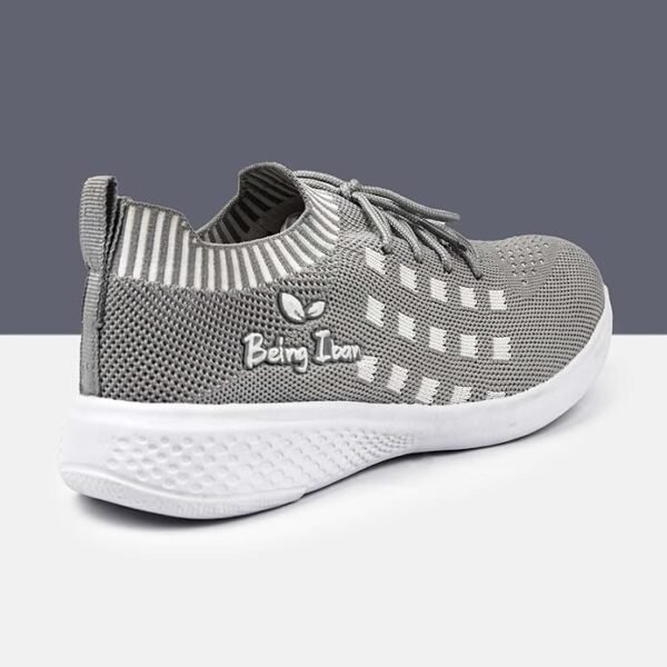Women's Lightweight Athleisure Knitted Active Wear Slip-On Sneaker Shoes for Sports, Athletics and Walking_Grey - Image 7