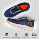 Men's Workout Walking Shoe with Air Cooled Foam Sneaker Lightweight Running Shoes Tennis Casual Shoes for Walking - Image 4