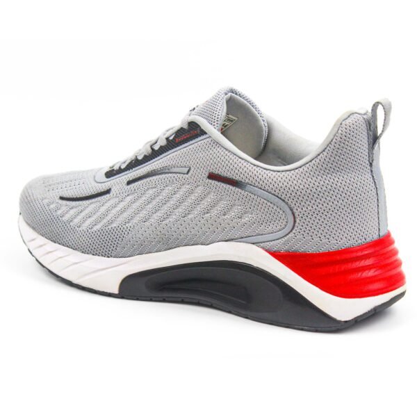 Men's Running Shoes Non Slip Shoes Breathable Lightweight Fashion Sneakers Slip Resistant Athletic Sports Walking Gym Work Shoes Grey & Black - Image 2