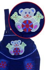 Kids Half Sleeve Denim Dungaree Dress Set PACK OF 2 - Image 6