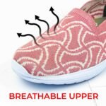 Women's Bellies|Women's & Girls' Ballet Flat Shoes|Comfortable Stylish Solid Wedge Heel Slip-On Bellies & Ballerina for Girls_Pink - Image 2