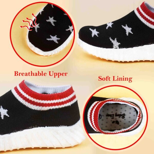 Kids Pull On Shoes Toddler Girls Boys Breathable Sneakers Running Shoes/Slip-on For Boys & Girls |Fashionable and Fun for Boys and Girls | Available in Toddler and Little Kid Sizes. - Image 5