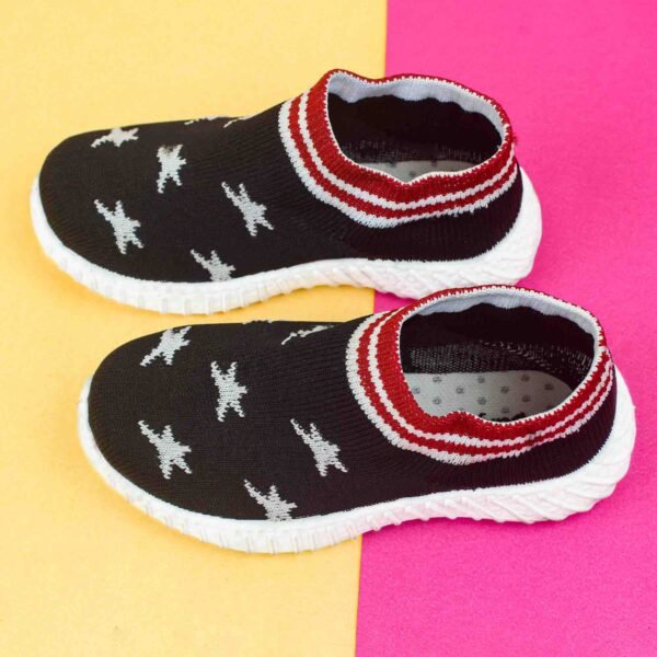 Kids Pull On Shoes Toddler Girls Boys Breathable Sneakers Running Shoes/Slip-on For Boys & Girls |Fashionable and Fun for Boys and Girls | Available in Toddler and Little Kid Sizes. - Image 3