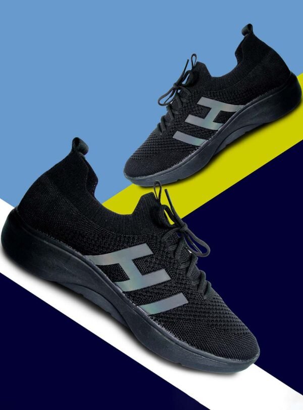 Mens Slip On Walking Shoes Non Slip Running Shoes Breathable Workout Shoes Lightweight Gym Sneakers - Image 1